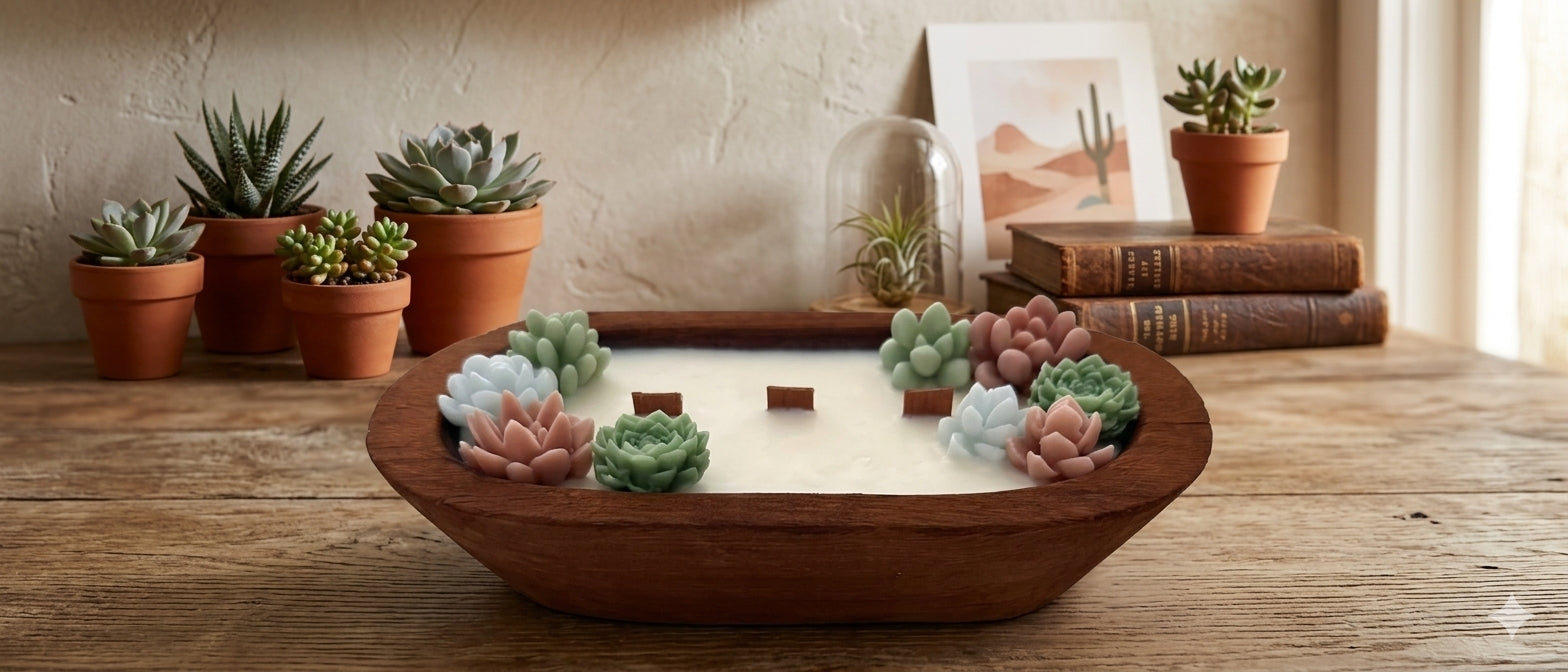 Dough Bowl Candles