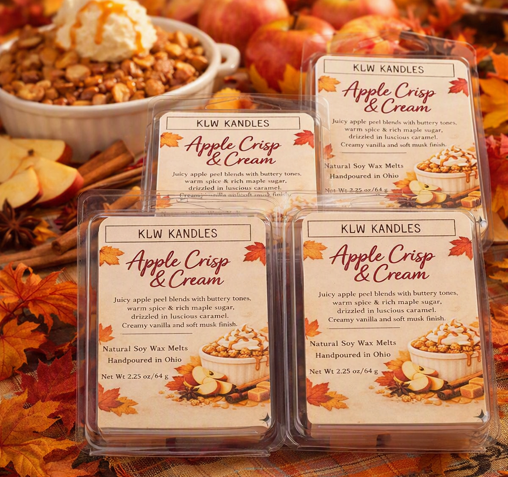 Apple Crisp & Cream Wax Melt