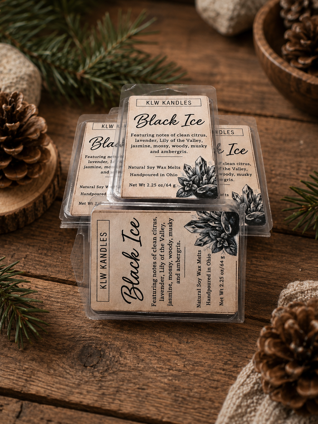 Black Ice Wax Melt