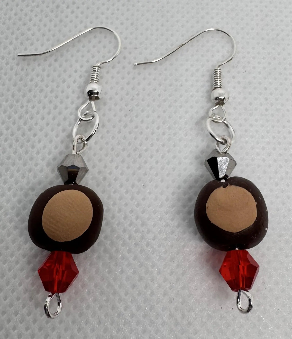 OSU Buckeye Earrings Polymer Clay Buckeyes - You Choose