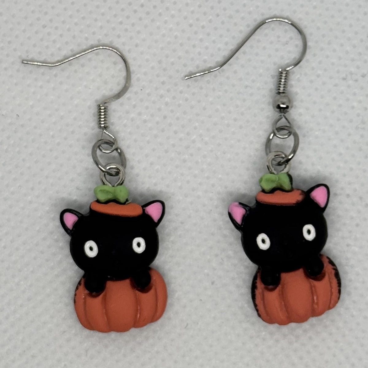 Halloween Cat Earrings - You Choose