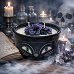 Witches Brew Cat Eyes Dish Candle 8 oz