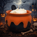 Halloween Cauldron 8 oz Candle  - Pumpkin Spice Buttercream