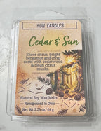 Cedar & Sun Wax Melt