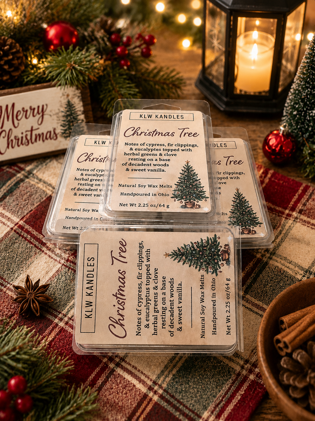 Christmas Tree Wax Melt