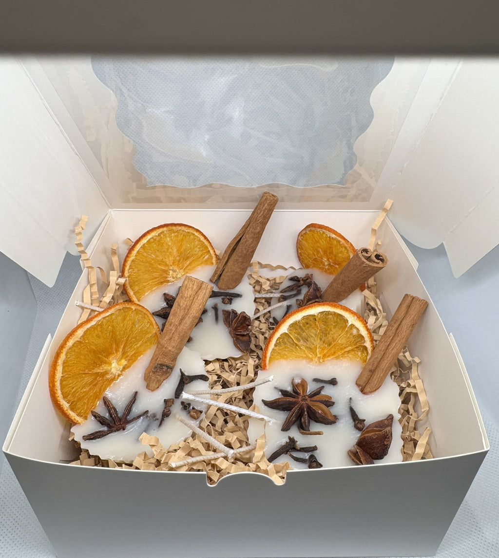 4-Pack of Wax Firestarters In Various Scents