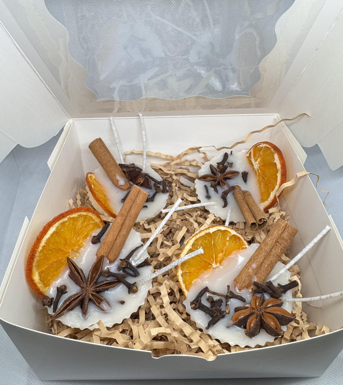 4-Pack of Wax Firestarters In Various Scents