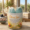 Citrus Spa 8 oz Glass Jar Candle