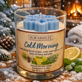 Cold Morning 8 oz Glass Jar Candle