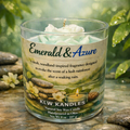 Emerald & Azure 8 oz Glass Jar Candle