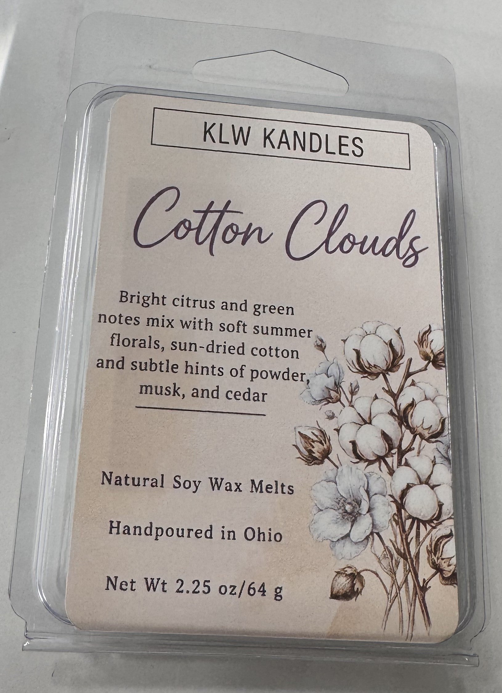 Cotton Clouds Wax Melt