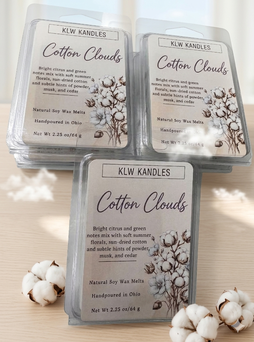 Cotton Clouds Wax Melt