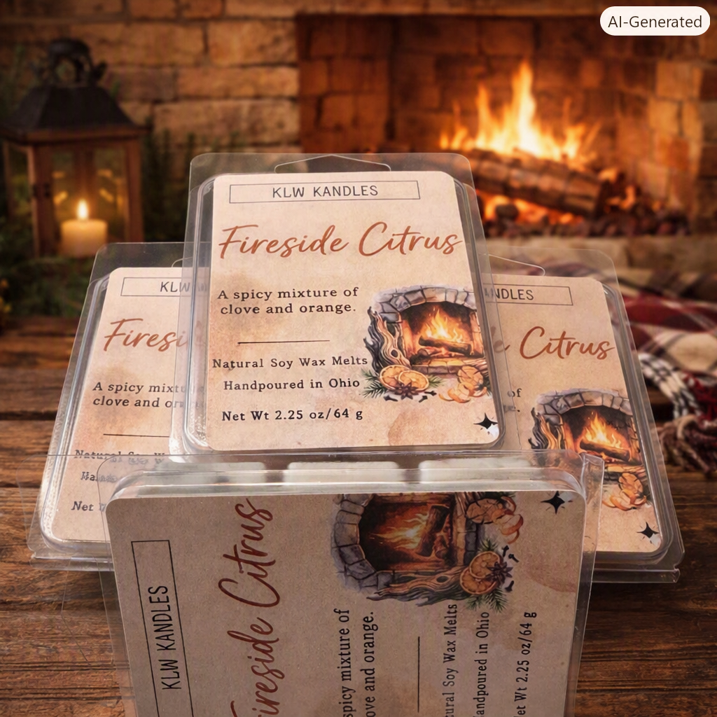 Fireside Citrus Wax Melt