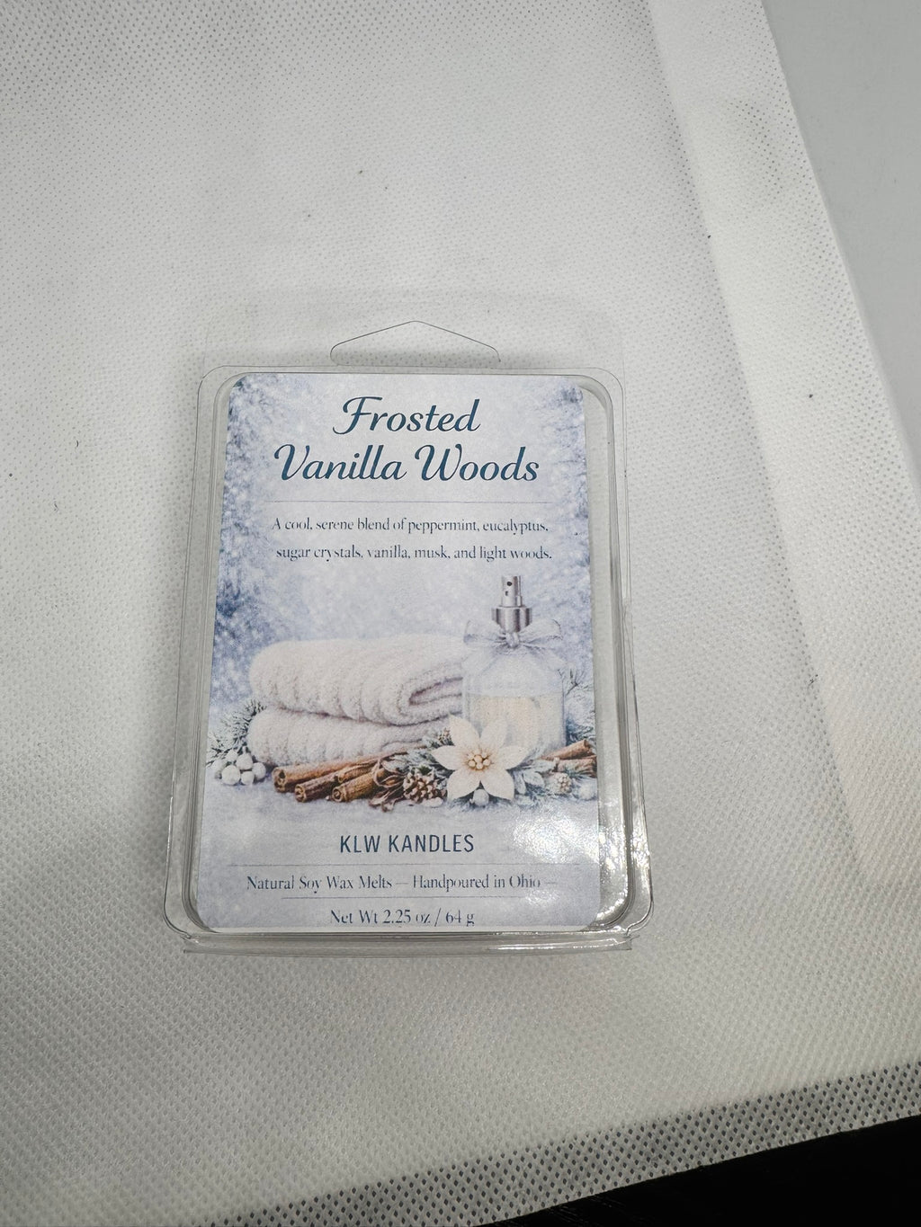 Frosted Vanilla Woods Wax Melt