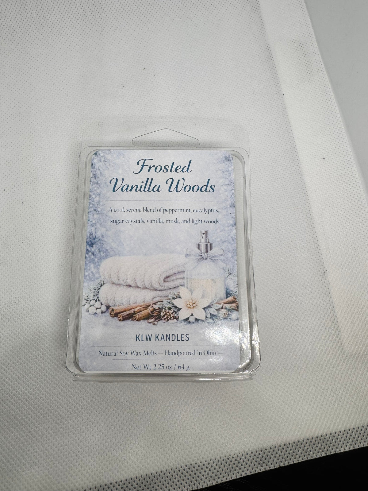 Frosted Vanilla Woods Wax Melt