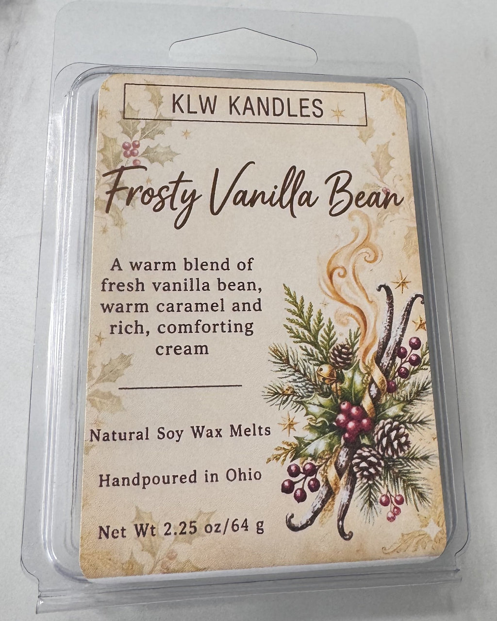 Frosty Vanilla Bean Wax Melt