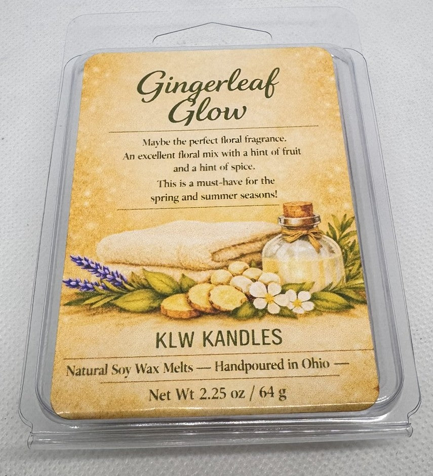Gingerleaf Glow Wax Melt