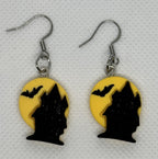 Halloween Ghost/Haunted Earrings - You Choose