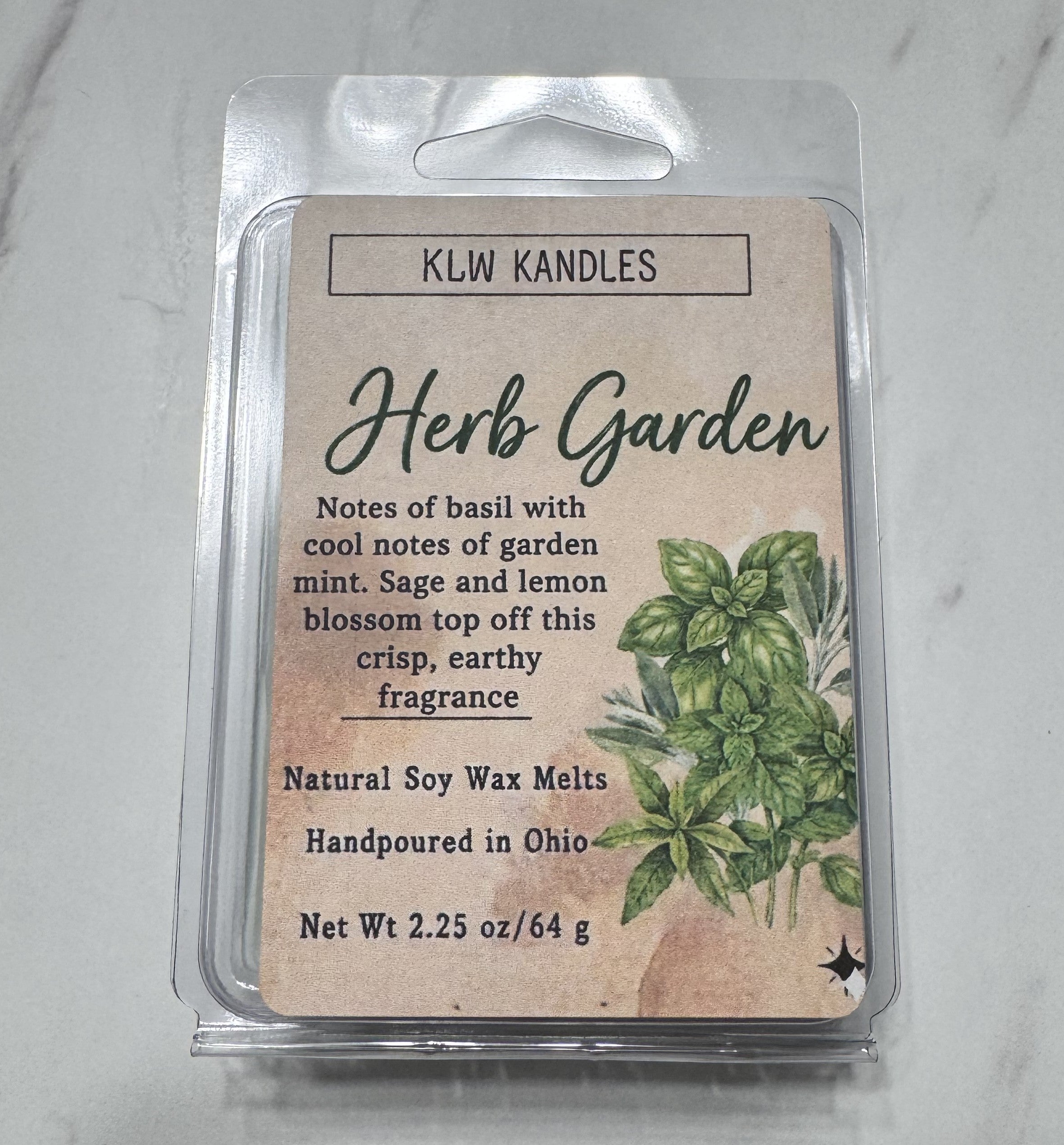 Herb Garden Soy Wax Melt