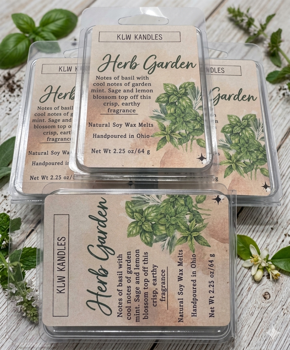 Herb Garden Soy Wax Melt