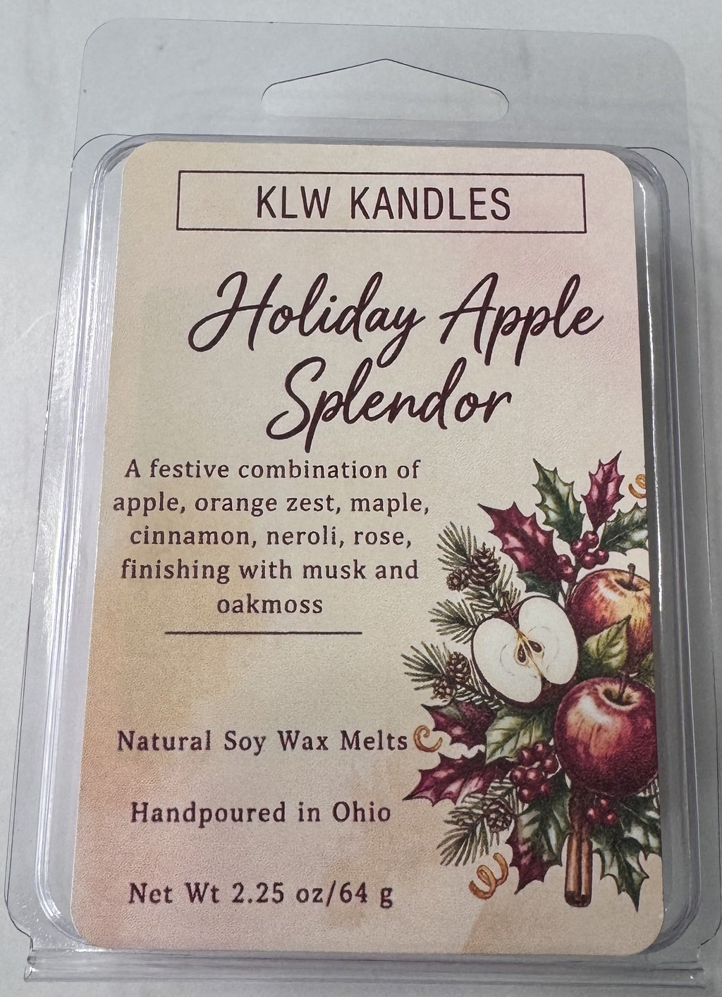 Holiday Apple Splendor Wax Melt