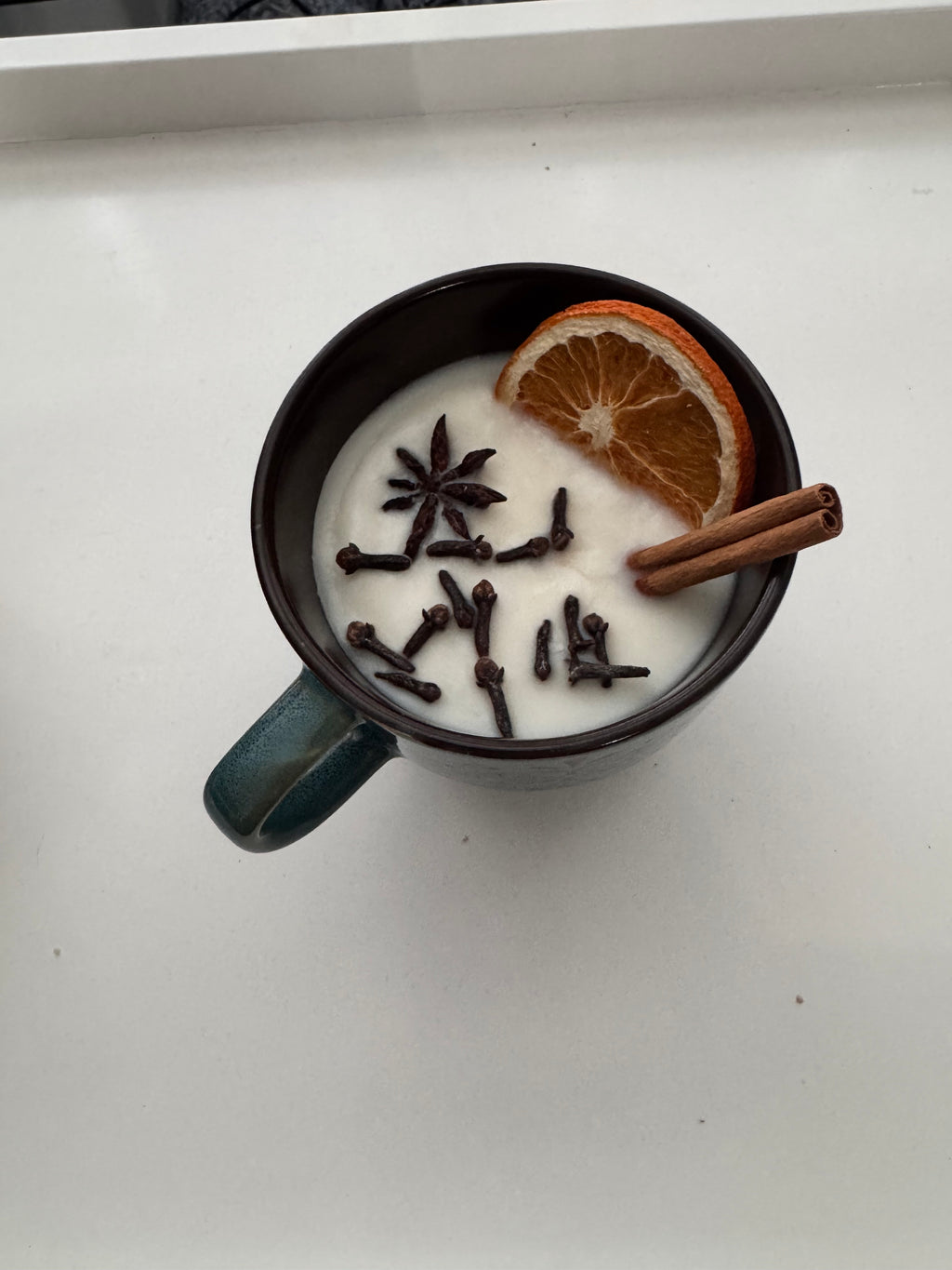 Wickless Fall Coffee Mugs