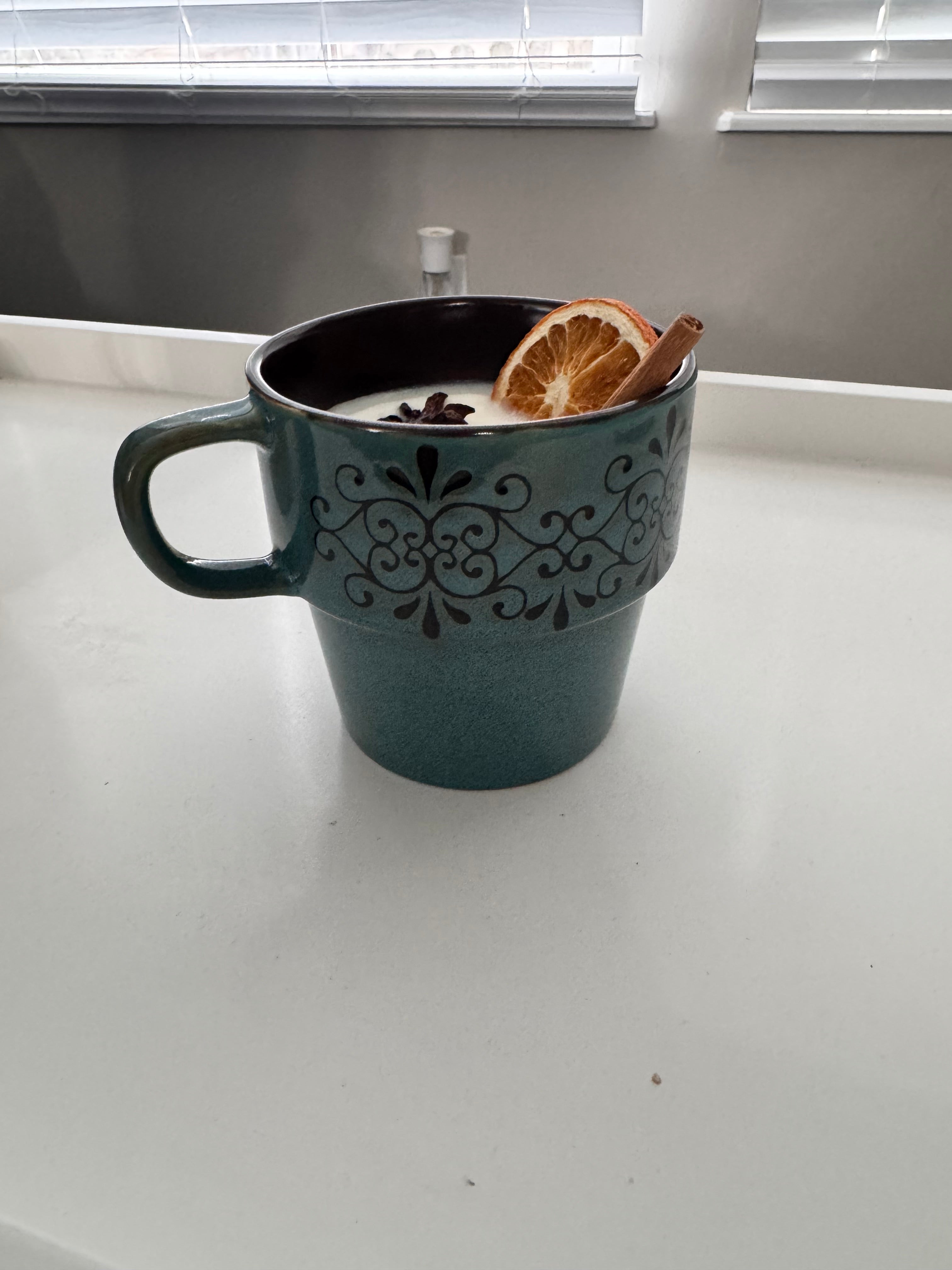 Wickless Fall Coffee Mugs