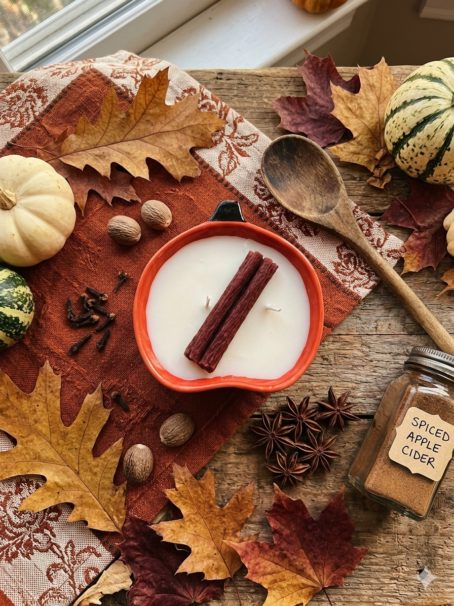 Pumpkin Spice Buttercream Pumpkin Dish Candle