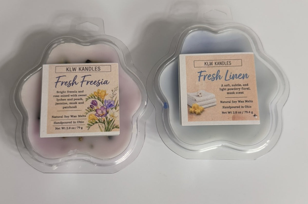 Large Paw Print Wax Melt - Various Scents