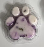 Large Paw Print Wax Melt - Various Scents