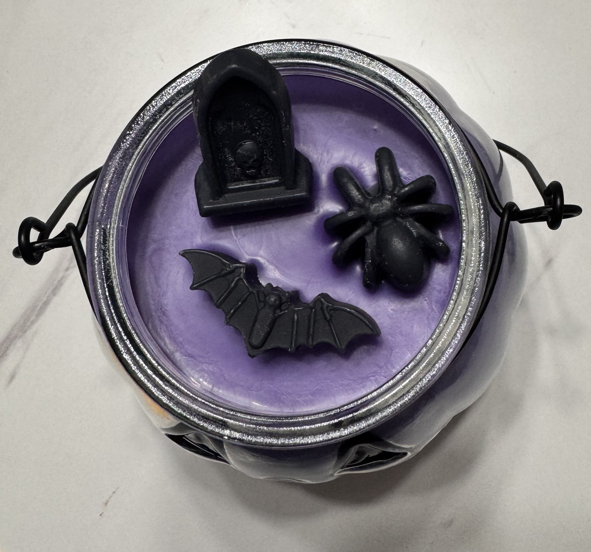 Jack-O-Lantern Witches Orchard Wickless Candle