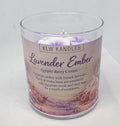 Lavender Ember 8 oz Glass Jar Candle