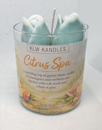 Citrus Spa 8 oz Glass Jar Candle