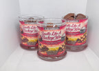 Smells Like A Buckeye Win 8 oz Glass Jar Candle
