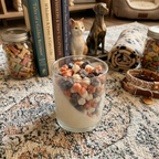 "Paws"itively Vanilla 8 oz Glass Jar Candle