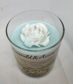 Emerald & Azure 8 oz Glass Jar Candle