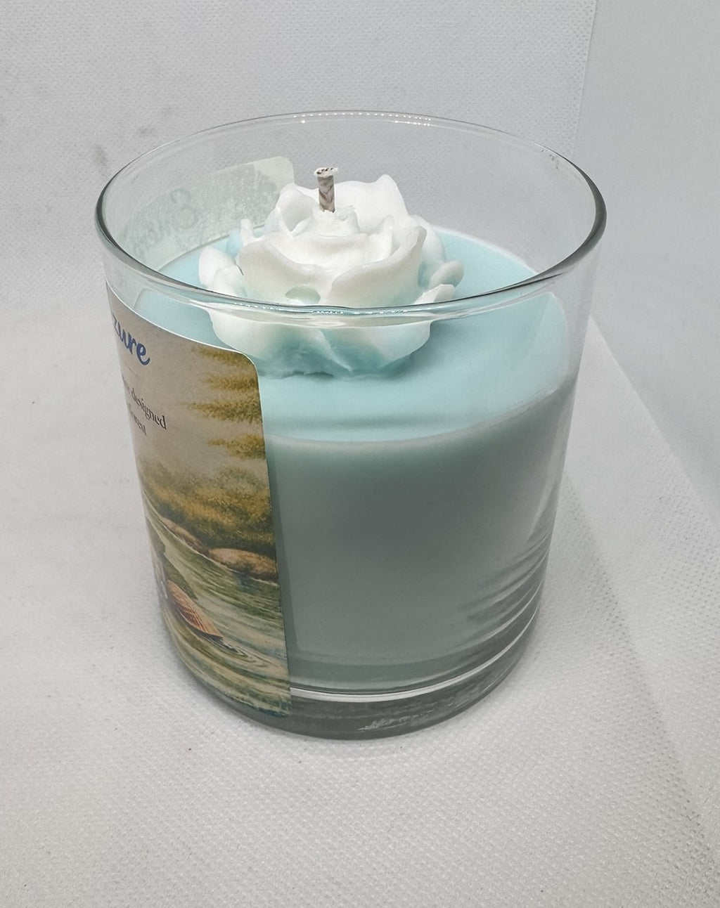 Emerald & Azure 8 oz Glass Jar Candle