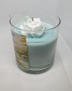 Emerald & Azure 8 oz Glass Jar Candle