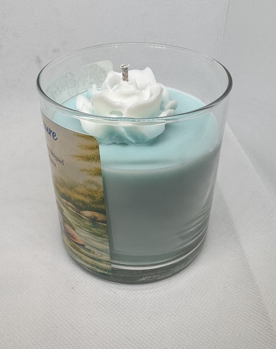 Emerald & Azure 8 oz Glass Jar Candle