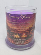 Evening Bloom 8 oz Glass Jar Candle