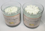 Lemon Eucalyptus 8 oz Glass Jar Candle