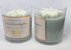 Lemon Eucalyptus 8 oz Glass Jar Candle