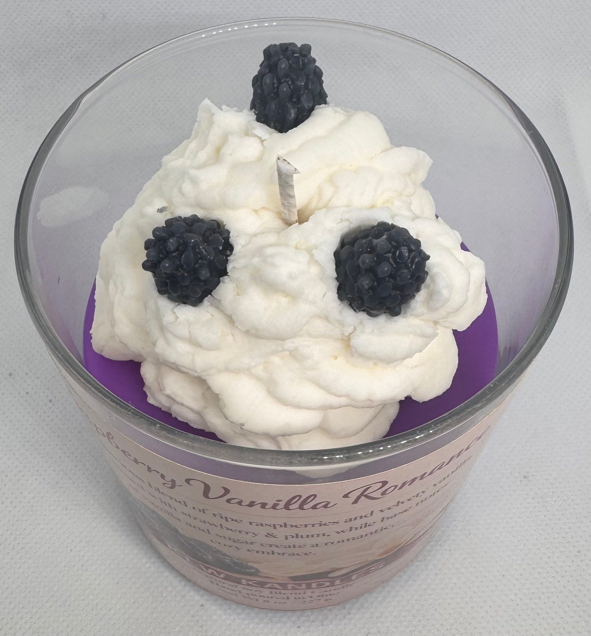 Raspberry Vanilla Romance Jar Candles