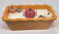 "Hello Fall" Orange Loaf Pan 10 oz Candle
