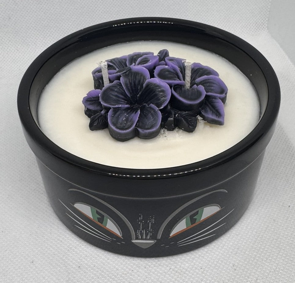 Witches Brew Cat Eyes Dish Candle 8 oz