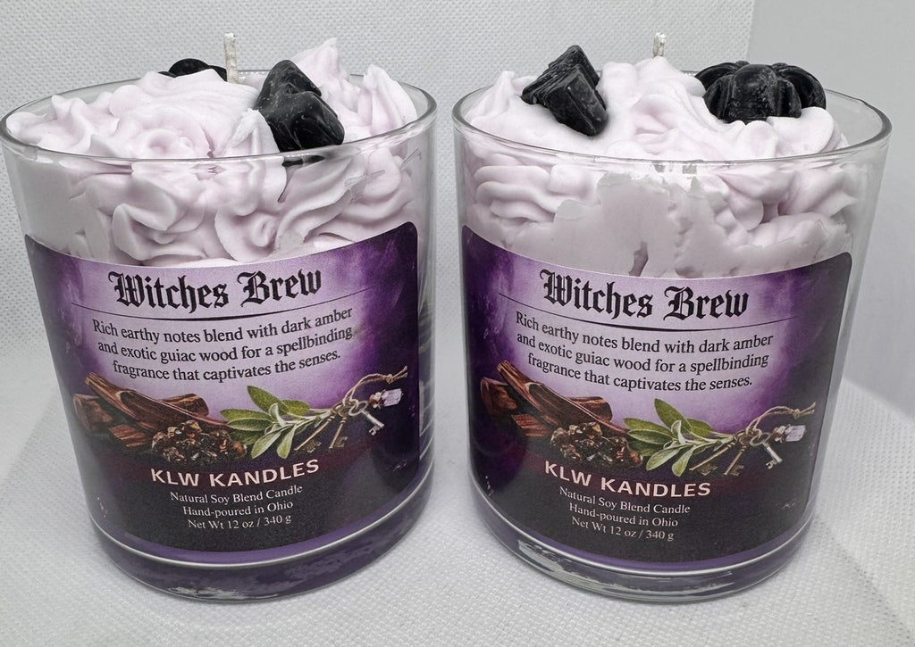 Witches Brew 12 oz Glass Jar Candle