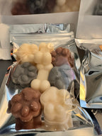 Paw Print and Bones Wax Melt Bags in Various Scents