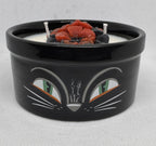 Mystic Pumpkin Cat Eyes Dish Candle 8 oz