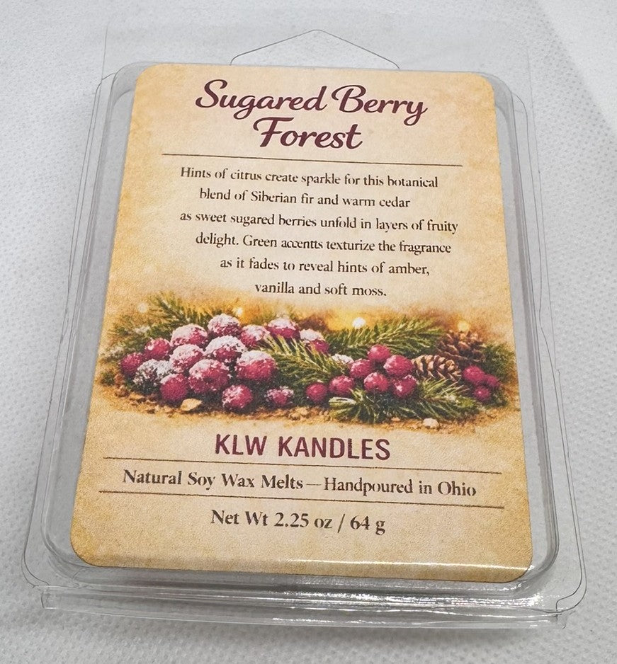 Sugared Berry Forest Wax Melt