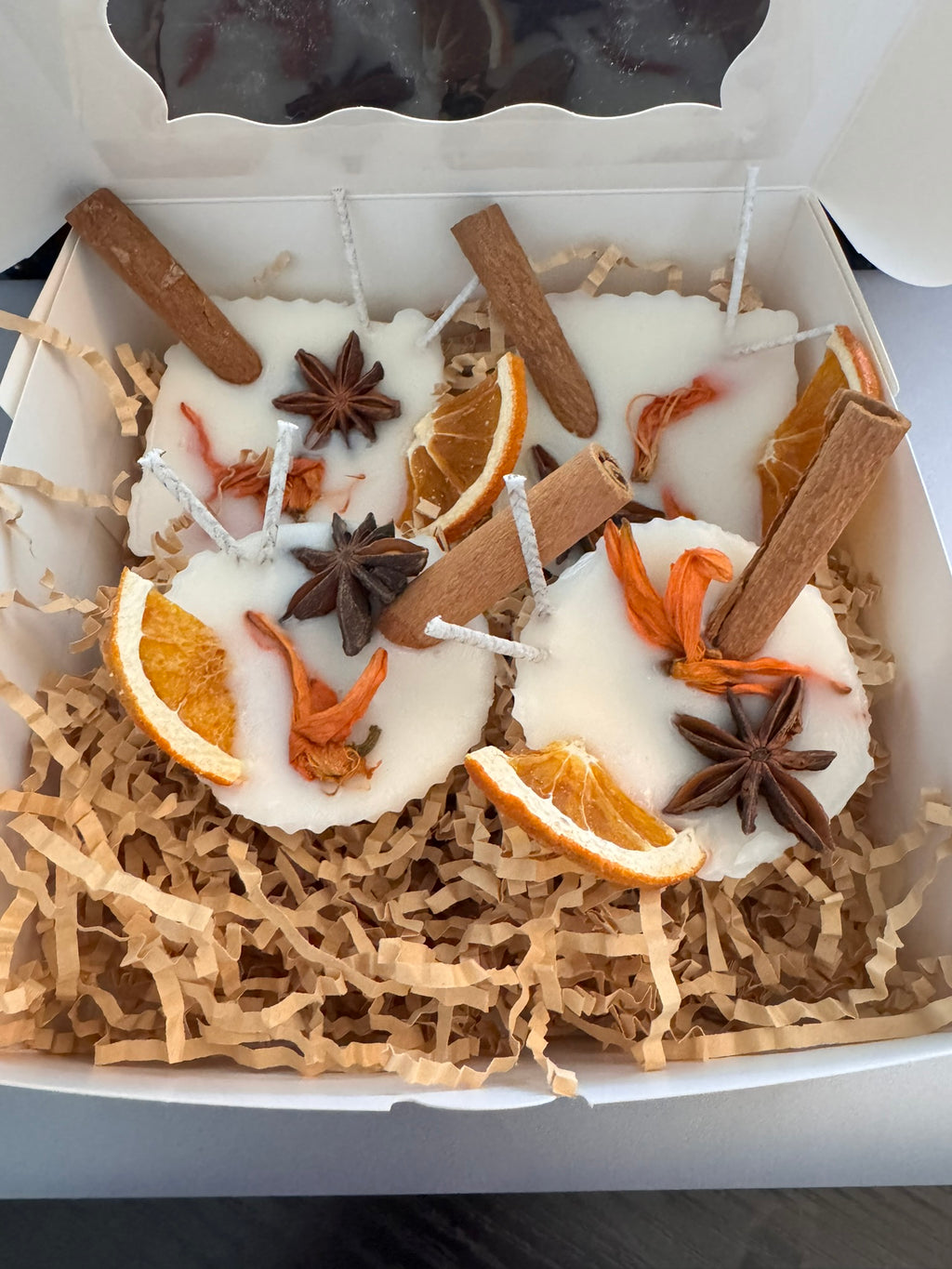 4-Pack of Wax Firestarters In Various Scents